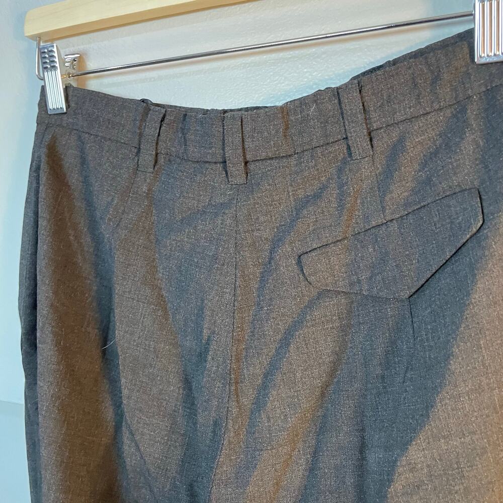 Jil Sander Charcoal Gray Wool Tailored Trouser Pants Women's IT 38 / US 2 EUC - Picture 13 of 14